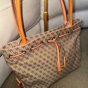 Dooney Vintage!!!  Monogram Tote Bag